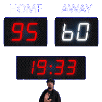 60 Away Sticker