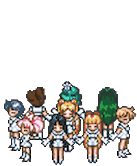 moon spinning STICKER