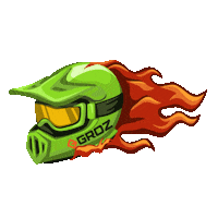 Fire Bike Sticker by GROZ