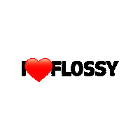 I Love Flossyru Sticker by Flossy Style