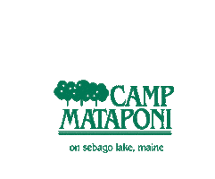 camp_mataponi camp trees maine summercamp Sticker