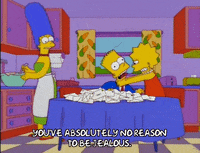 choking bart simpson GIF