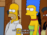 homer simpson walking GIF