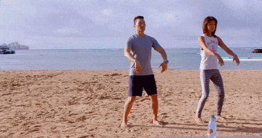 tai chi fitness GIF by CBS