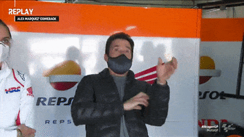 Scared Alex Marquez GIF by MotoGP