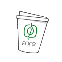ForeCoffeeID coffee kopi coffeecup fore Sticker