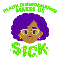 Sick False Claims Sticker by Creative Courage