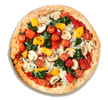 I Love Pizza Sticker by Veganz