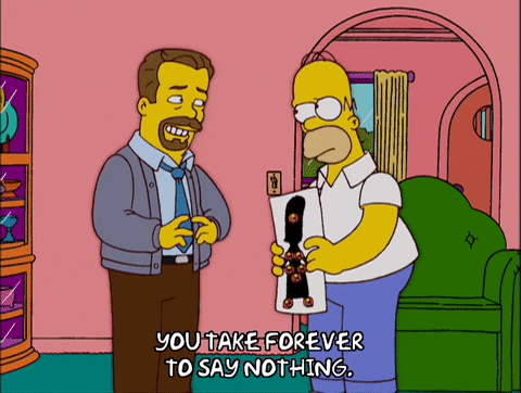 Argue Episode 15 GIF by The Simpsons