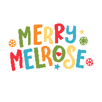 Los Angeles Christmas Sticker by Melrose Trading Post