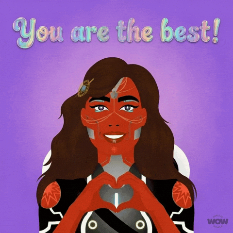 You Are The Best Wow GIF by World Of Women