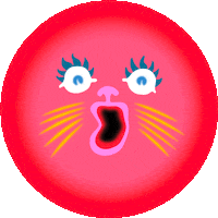 Cat Pop Sticker by Believedigitalitalia