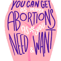 Reproductive Rights Abortion Sticker by INTO ACTION