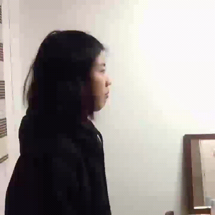cat lady GIF