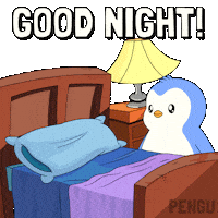 Sweet Dreams Penguin Sticker by Pudgy Penguins