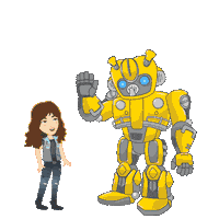 high five Sticker by Bumblebee