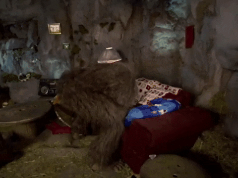 Triple Trouble Caveman GIF by Beastie Boys