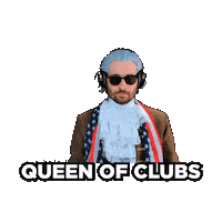 Queen Club Sticker