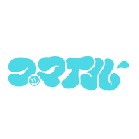 Pongpongpongpong smile pink blue tag Sticker