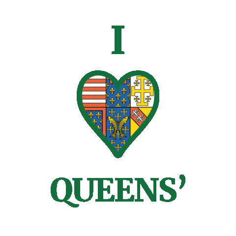 Queens Sticker by Queens' College Cambridge