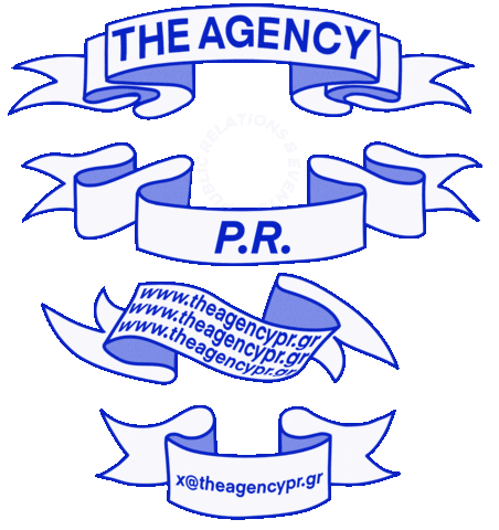 Public Relations Logo Sticker by The Agency PR