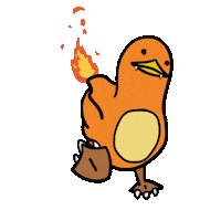 Fire Pokemon Sticker
