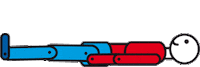 people out of breath STICKER