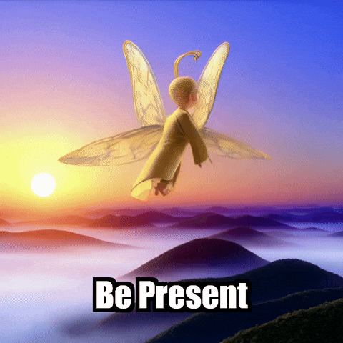 Meditation Be Present GIF by BuddhaFlyJourney