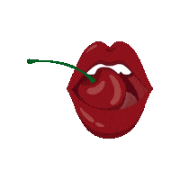 Cherry Sticker by Ratafia Rossi