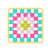 Dont Care Yarn Sticker by WeCrochet