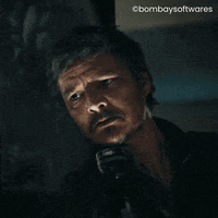 Be Quiet Pedro Pascal GIF by Bombay Softwares