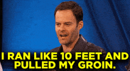 Bill Hader Groin GIF by Team Coco