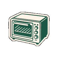 Electric Oven Sticker