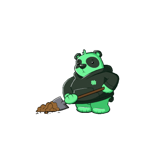 Digging Gold Digger Sticker by SuperVerse