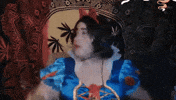 Snow White Smoking GIF