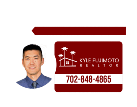 Just Listed Sticker by Kyle Fujimoto Sells Vegas Homes