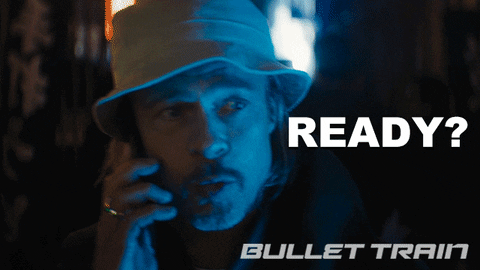 Im Ready Brad Pitt GIF by Bullet Train