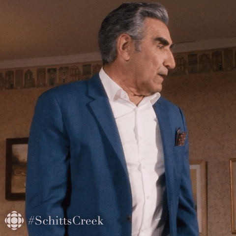 schitts creek facepalm GIF by CBC