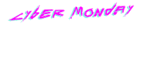 Cyber Monday Sticker by FuzzYard
