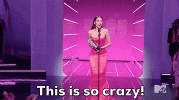Olivia Rodrigo GIF by 2021 MTV Video Music Awards