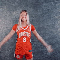 Basketball Hype GIF by Ohio State Athletics