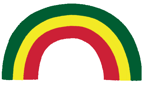 Happy Rainbow Sticker