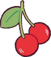 Summer Fruit Sticker