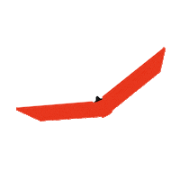 Book Flying Sticker by WortLautRuhr