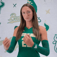 South Florida Volleyball GIF by USF Athletics