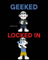 Geek Emoji Eyes GIF by Zhot