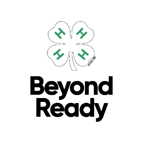 Beyond Ready Sticker by 4-H