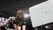 Ncaa Football Celebration GIF by Miami Hurricanes