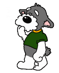 Rokupic 犬 シュナウザ 禄 rokupic Sticker