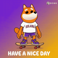 Have A Nice Day Smiling GIF by BONK
